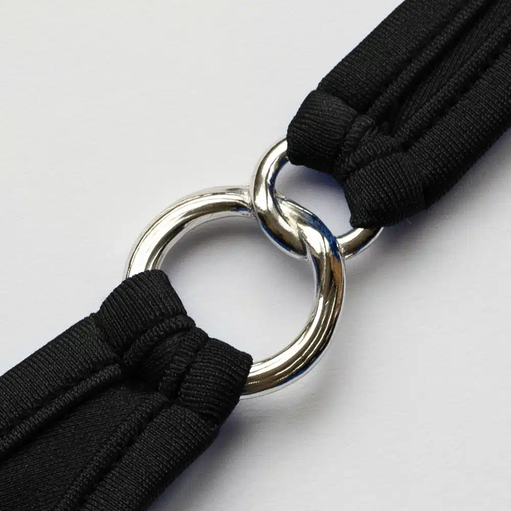 Lucky Cheeks | Bikini Black Beauty - Scrunch String - Image 3