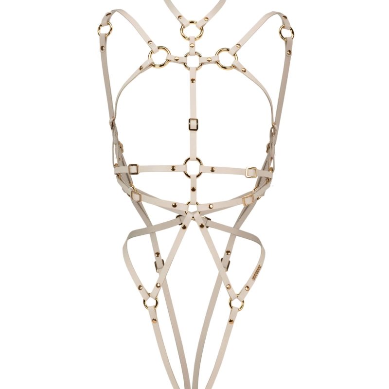 Asche Gold Aurore Playsuit White 2