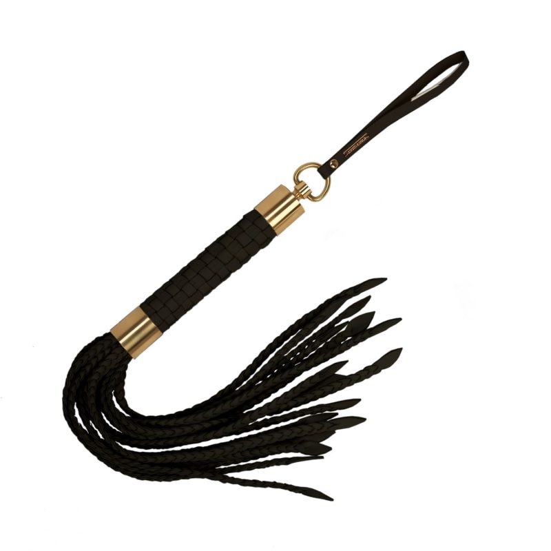 Asche Gold Clarice Flogger Black