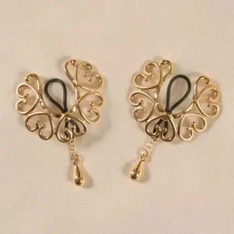 Sylvie Monthule Breast Jewelry Golden Drop 2